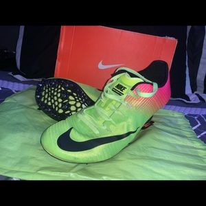 Nike Zoom Superfly Elite Green/Pink Track Spikes